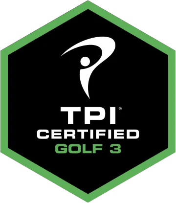 TPI Certified Golf 3 認定バッジ